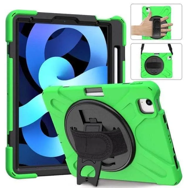 iPad Air 5 2022 Heavy Duty Shockproof Rugged Hybrid Protective Case
