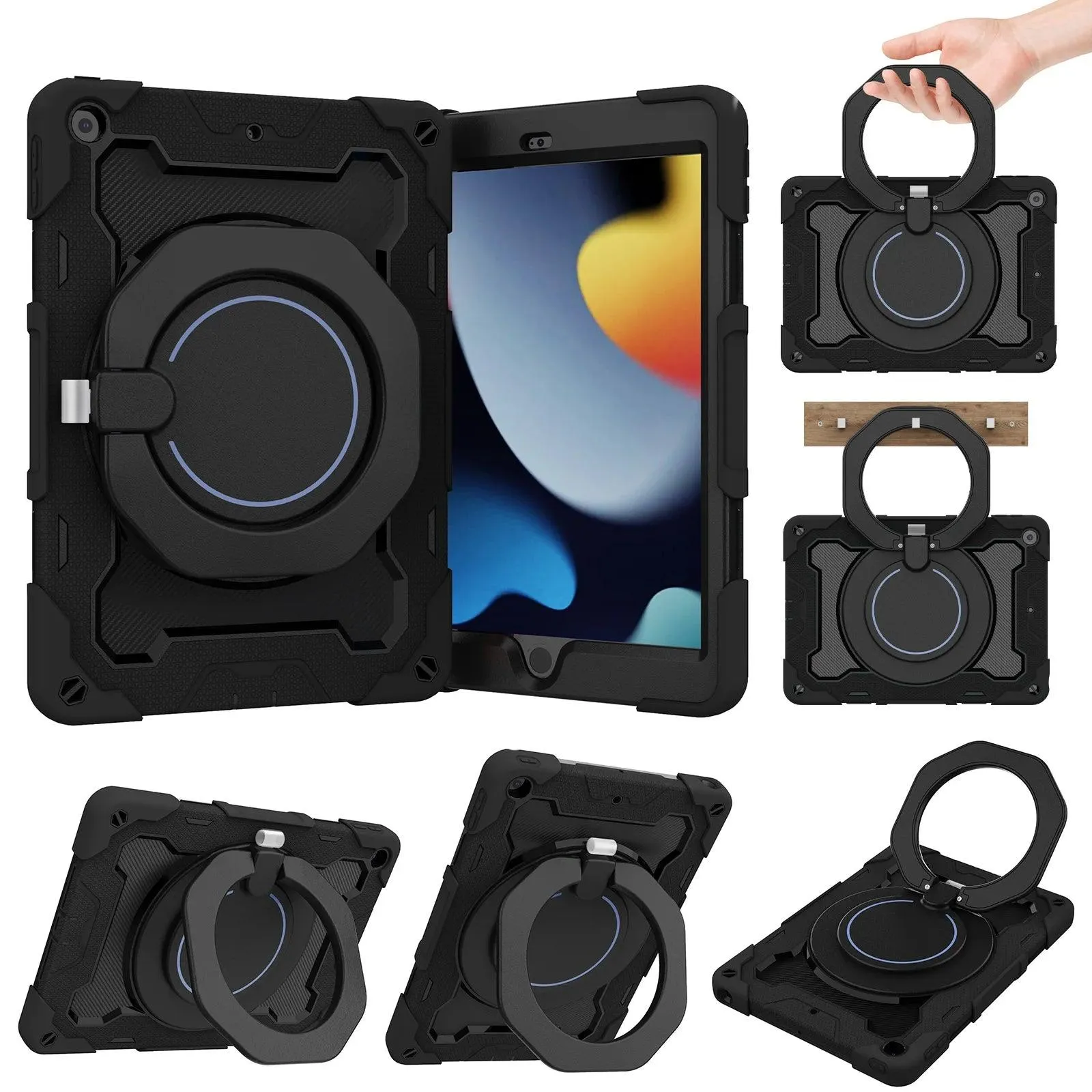 iPad Mini 6 Kids Safe Shockproof Rugged Full Protector Case