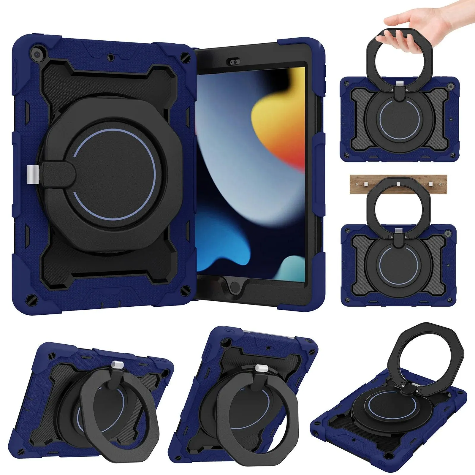 iPad Mini 6 Kids Safe Shockproof Rugged Full Protector Case