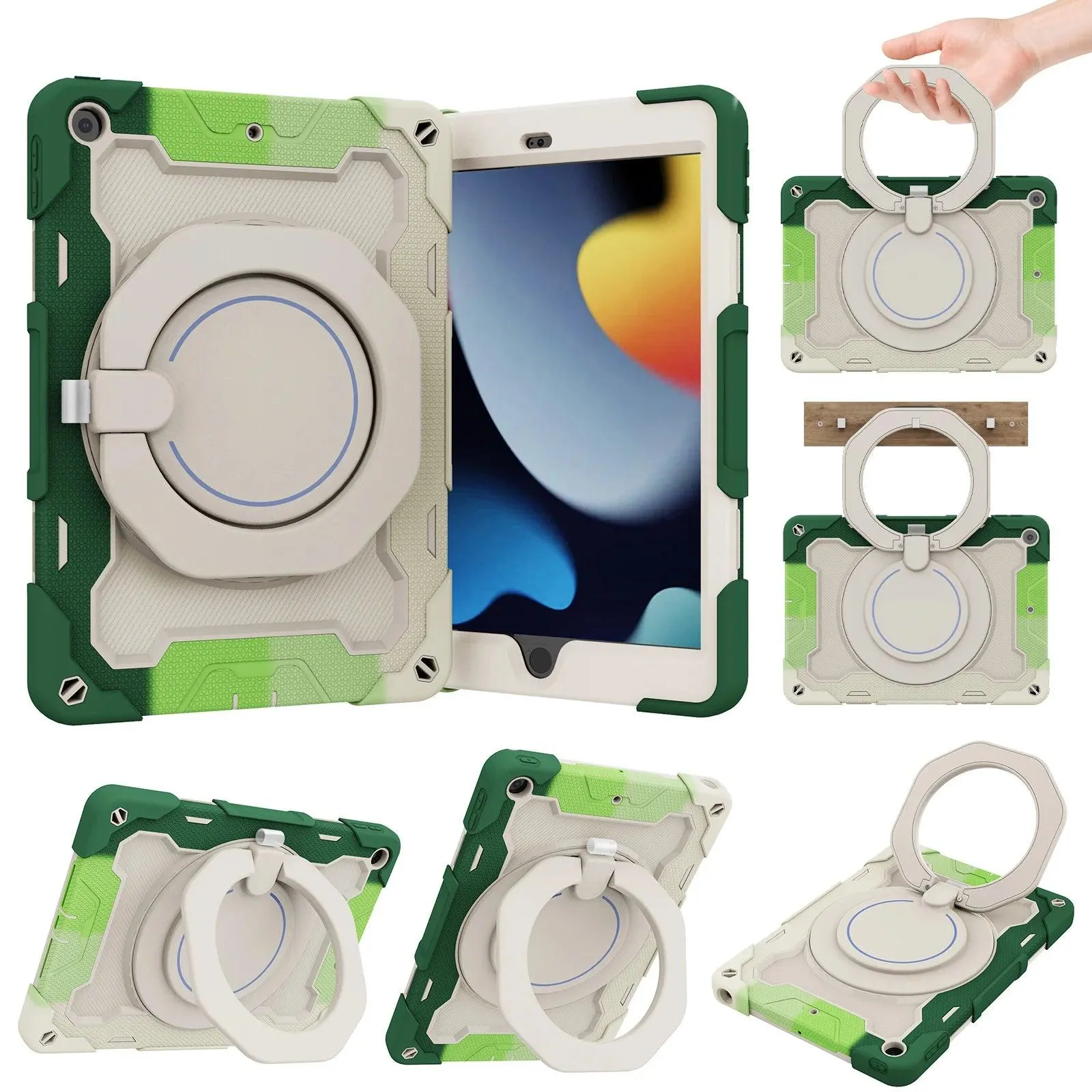 iPad Mini 6 Kids Safe Shockproof Rugged Full Protector Case