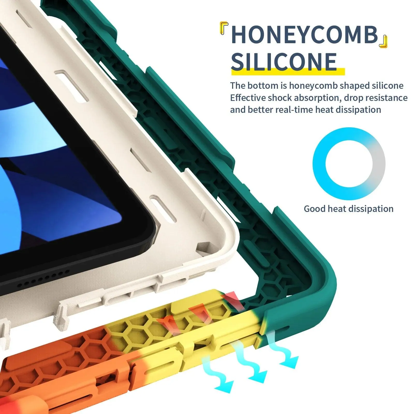 iPad Mini 6 Kids Safe Shockproof Rugged Full Protector Case