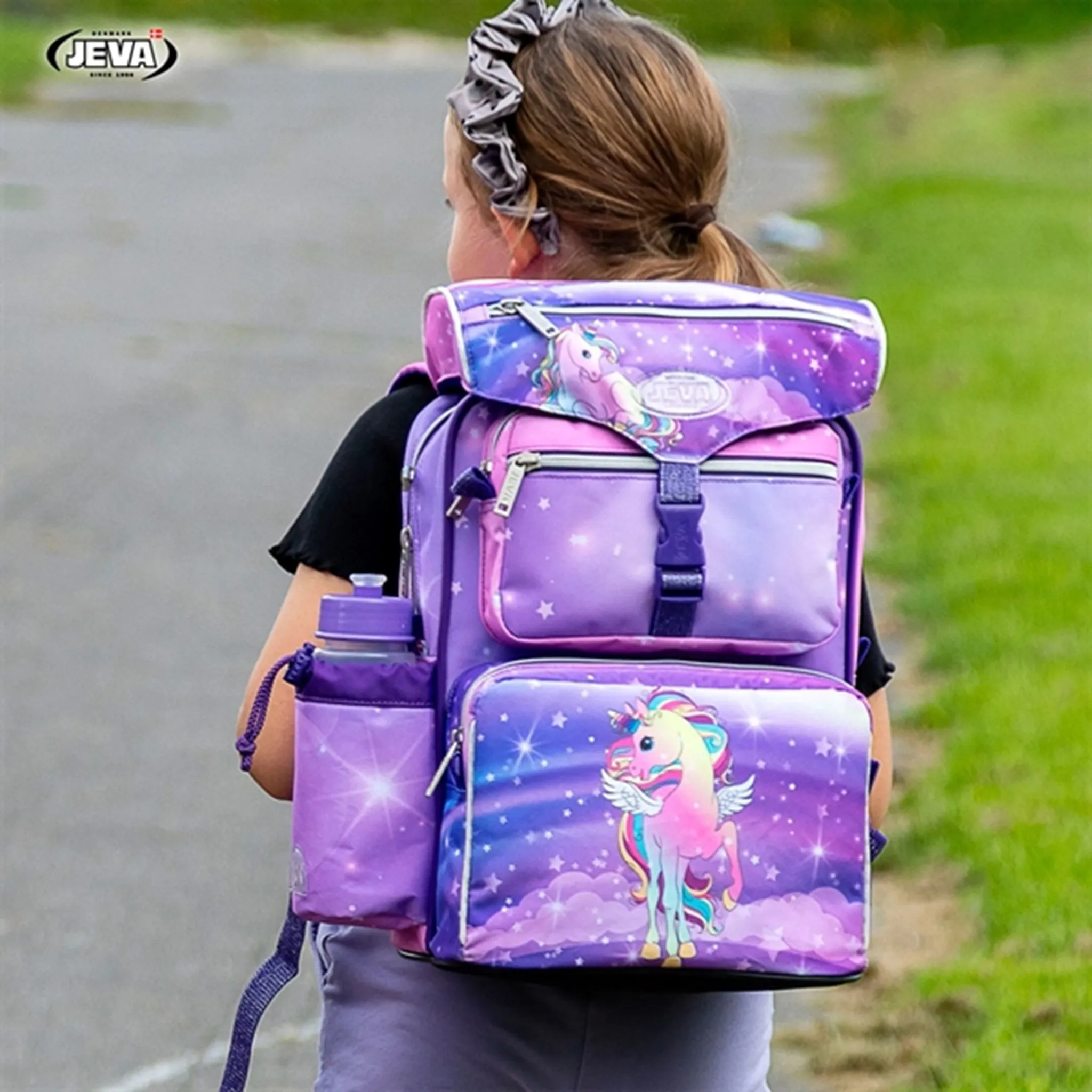 JEVA Beginners Skoletaske Unicorn Friends