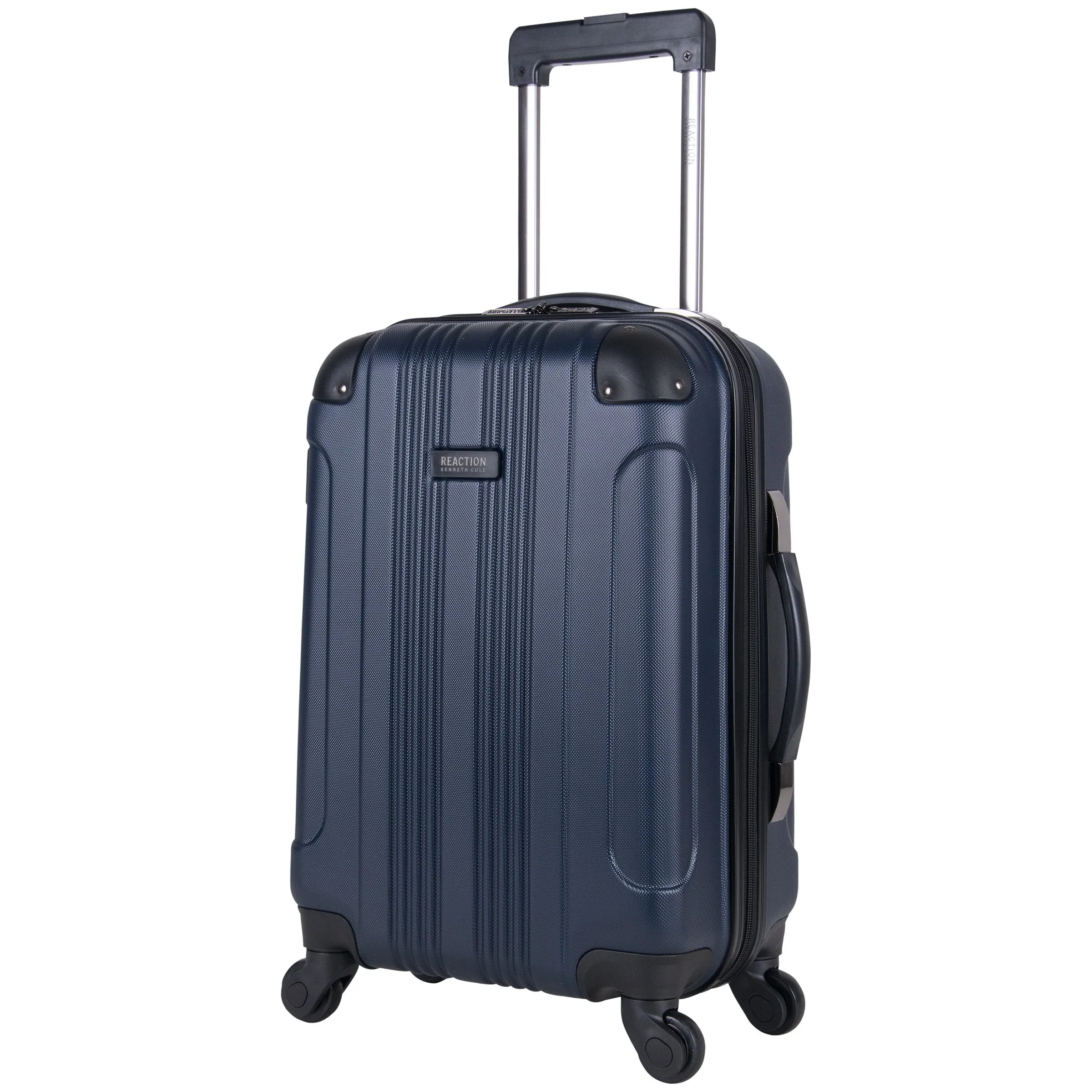 Kenneth Cole Reaction Out Of Bounds 20-Inch Carry-On Lightweight Durable Hardshell Luggage Navy