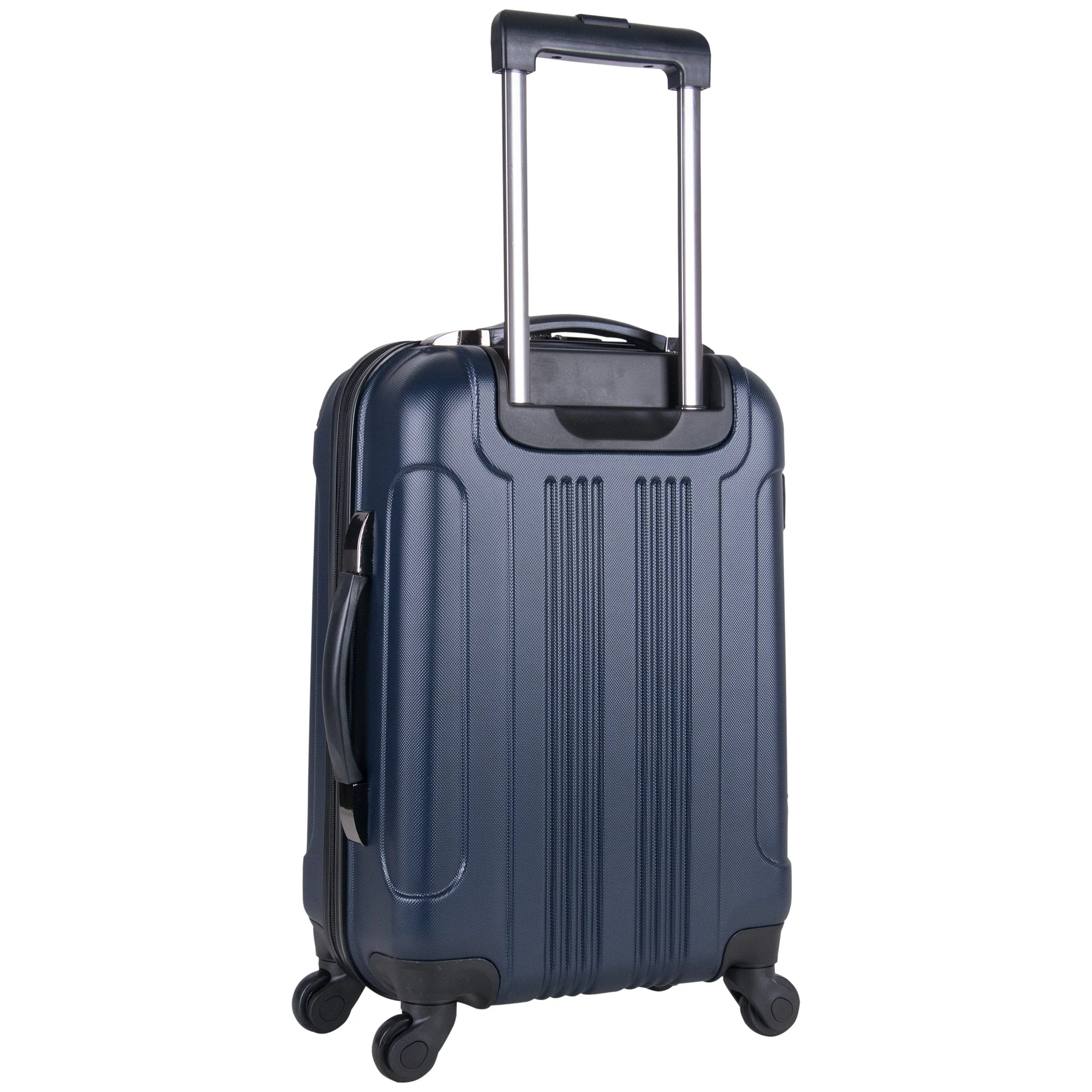 Kenneth Cole Reaction Out Of Bounds 20-Inch Carry-On Lightweight Durable Hardshell Luggage Navy