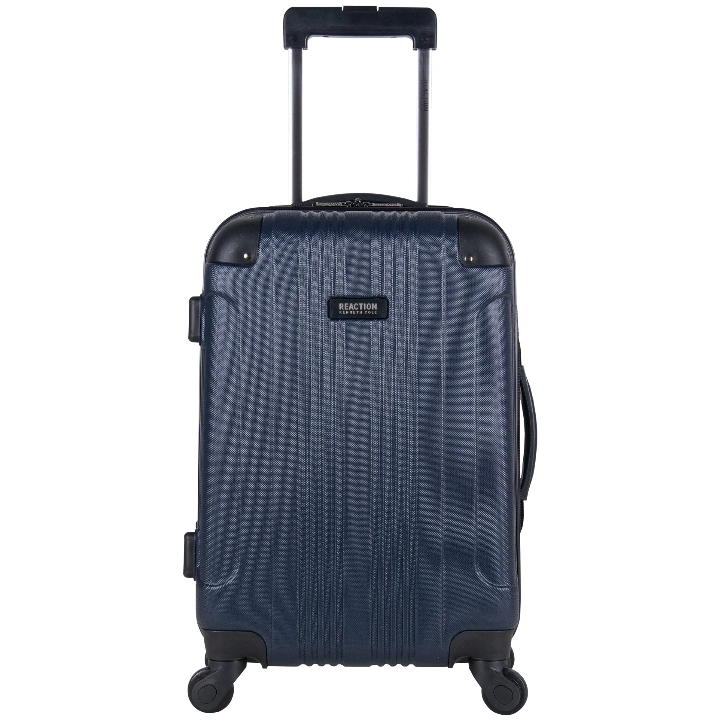 Kenneth Cole Reaction Out Of Bounds 20-Inch Carry-On Lightweight Durable Hardshell Luggage Navy