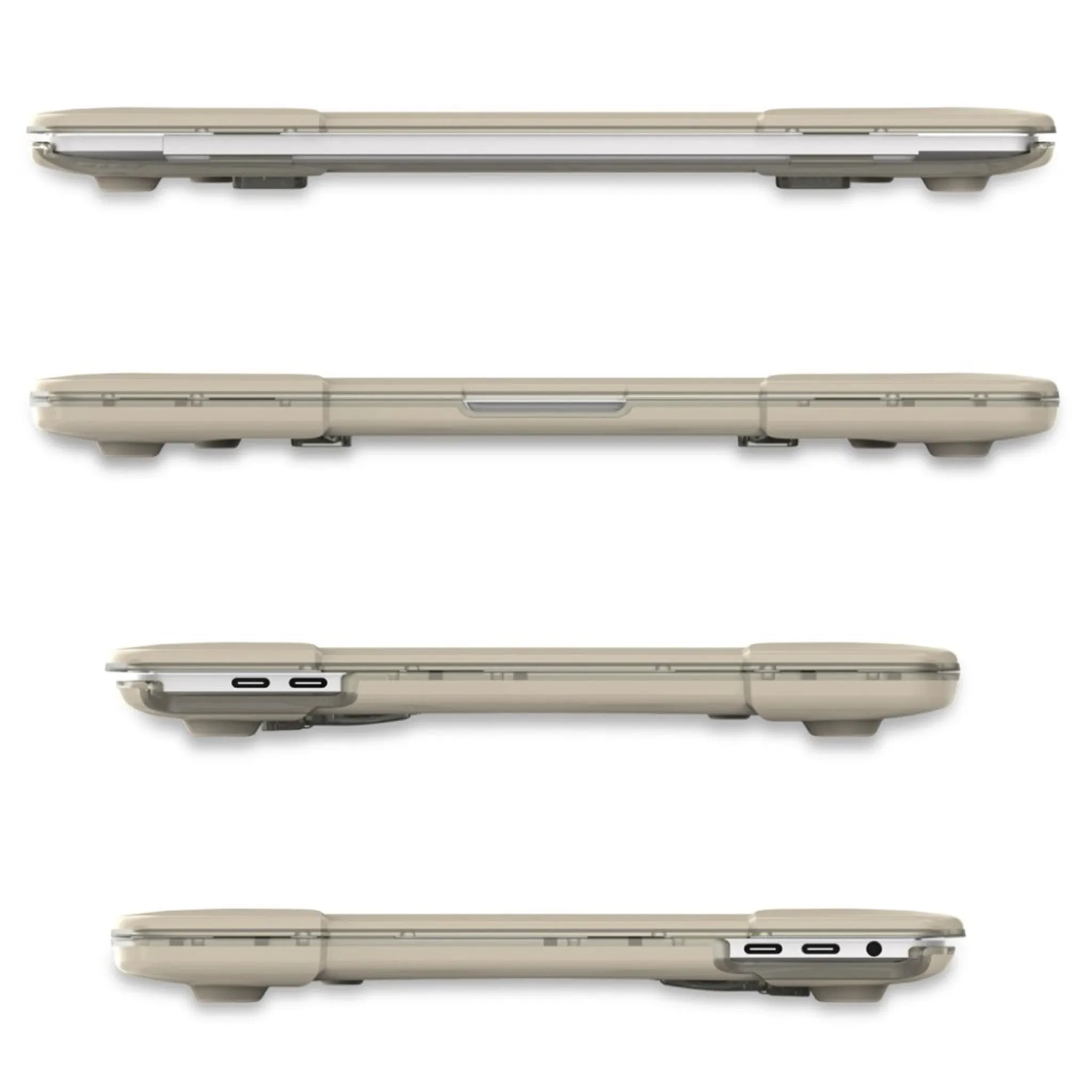 MacBook Pro 13 Touchbar 2-piece hybrid case - Khaki