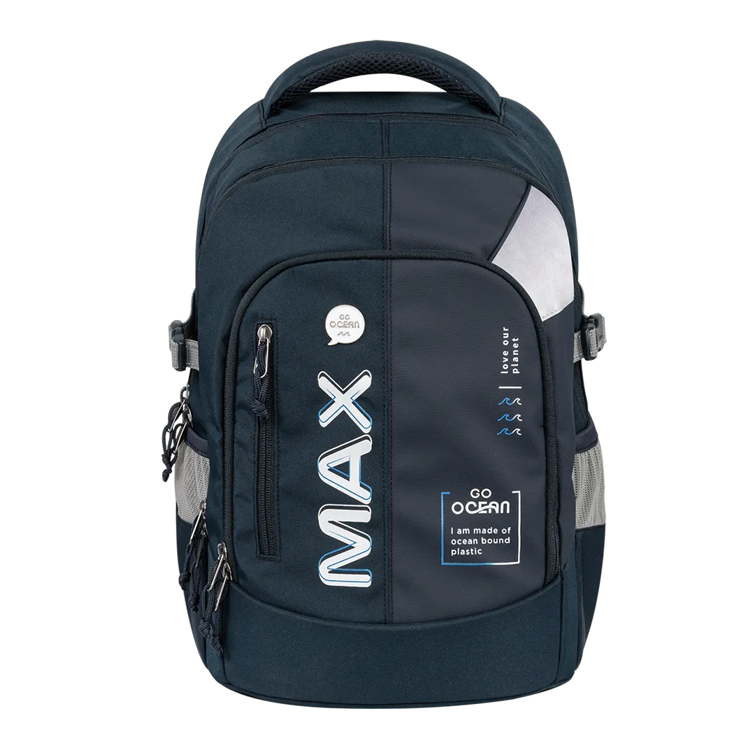 Max Ergonomic Backpack Pro 2 - Double Navy [Go Ocean]