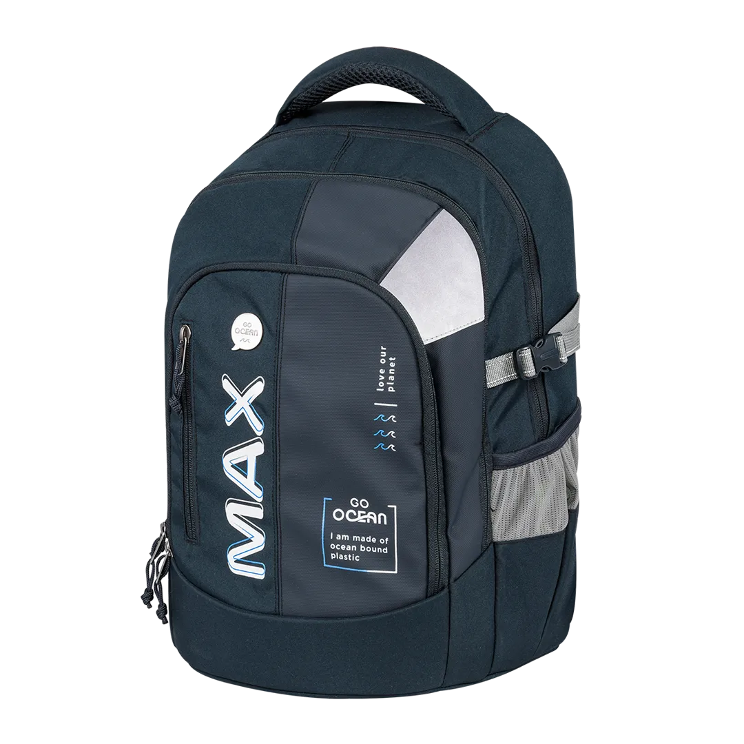 Max Ergonomic Backpack Pro 2 - Double Navy [Go Ocean]
