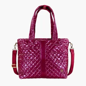 Oliver Thomas Kitchen Sink Tote 2 - Raspberry Pink Metallic