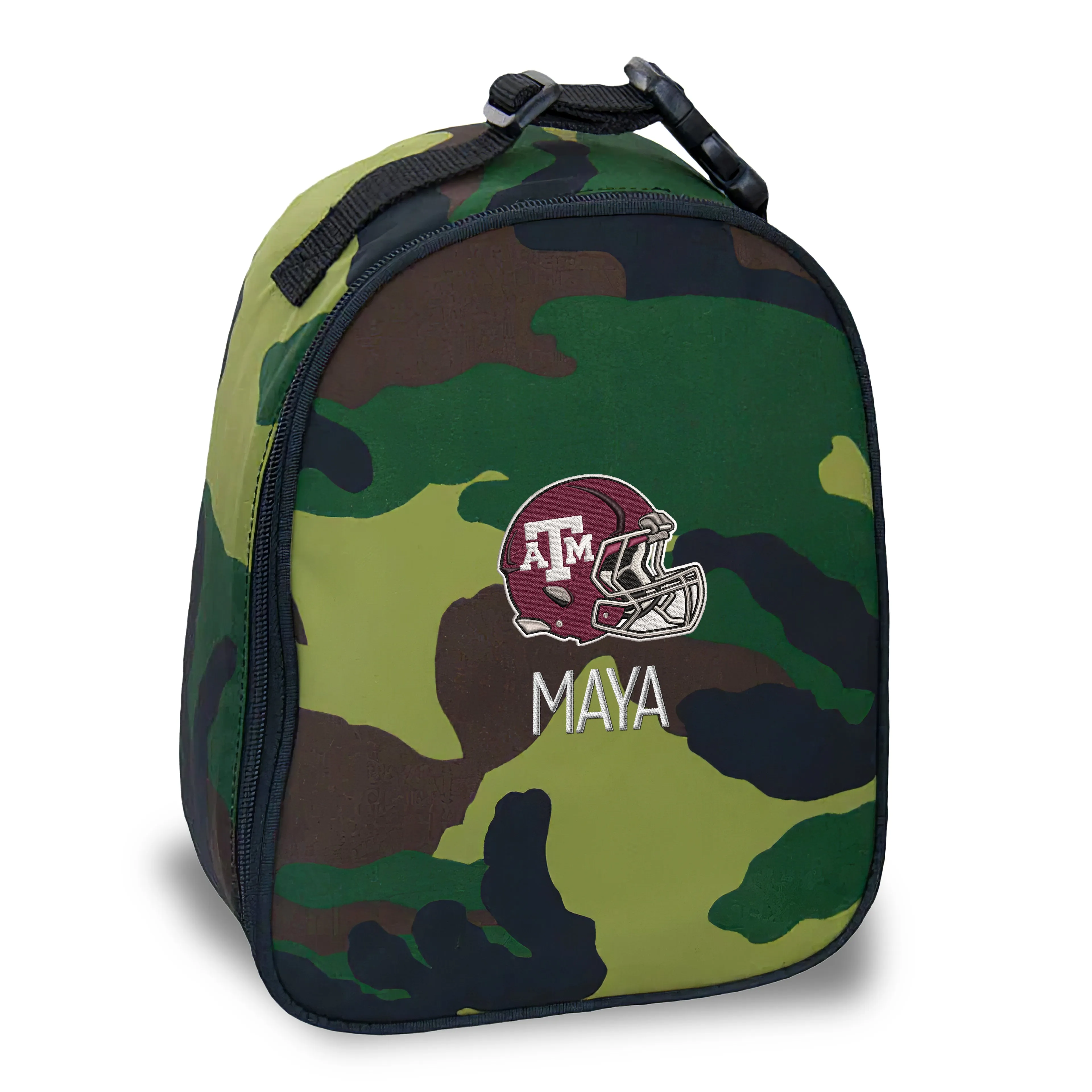 Personalized Texas A&M Aggies Helmet Insulated Bag