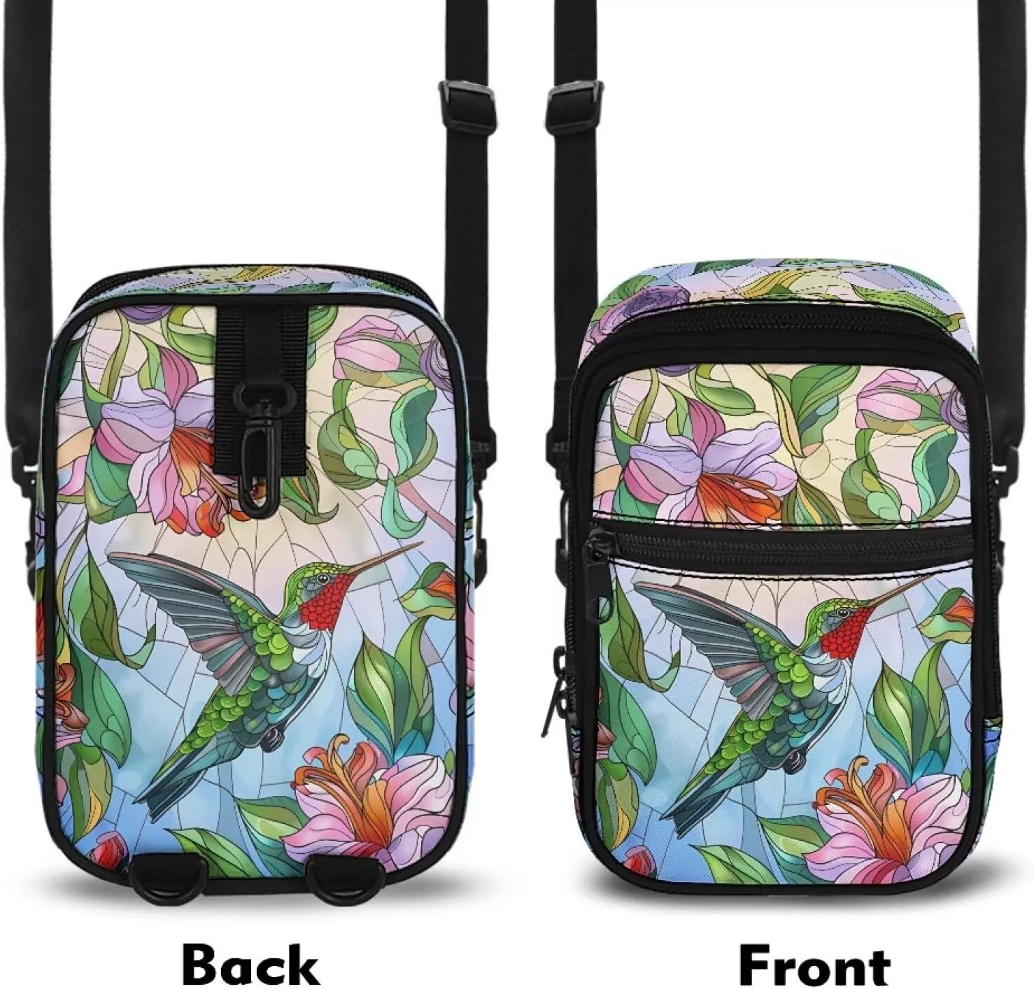 Small Messenger Bag for Women Men Sling Bag Crossbody Purse Wallet Purse Cell Phone Crossbody Bag