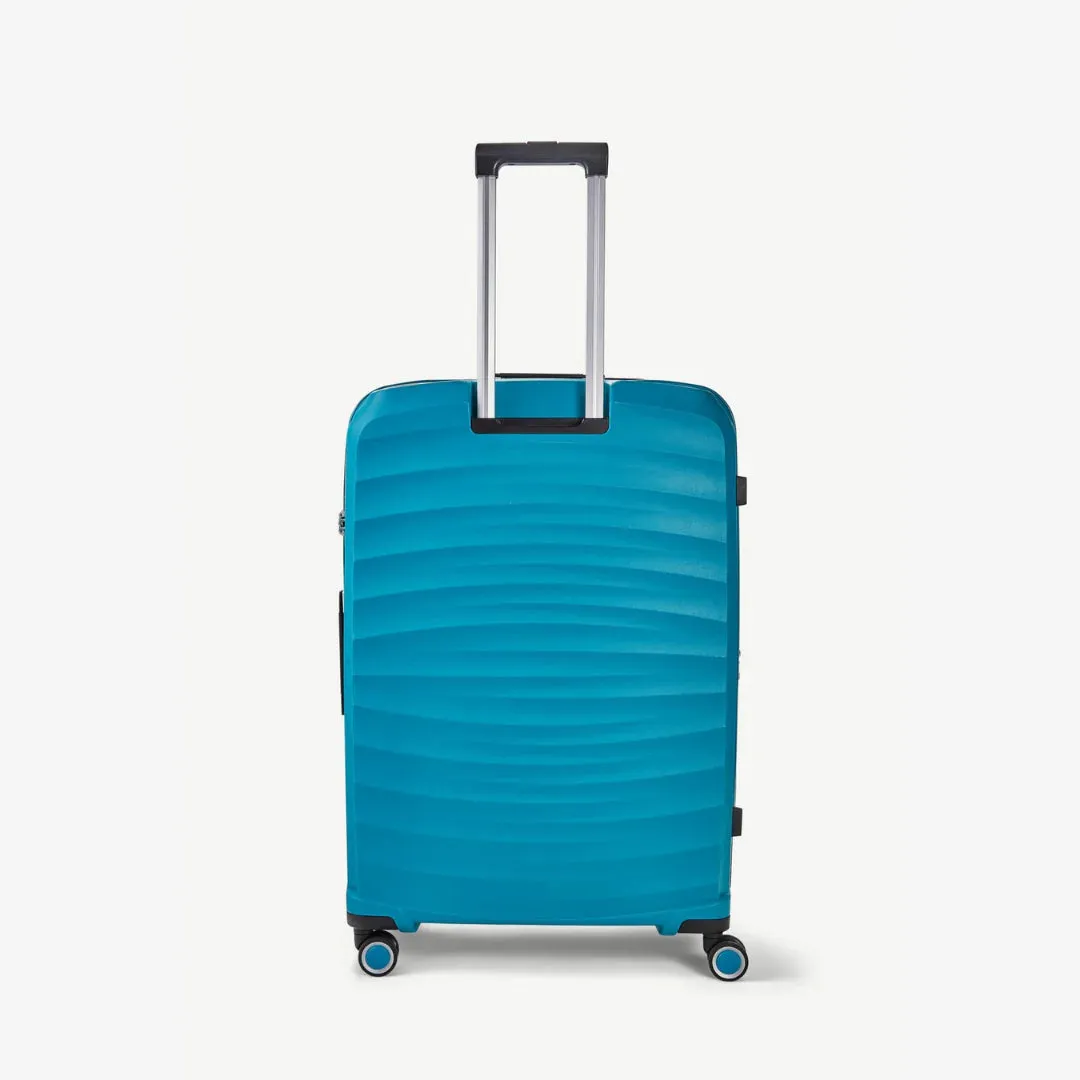 Sunwave Set of 3 Suitcases - Blue