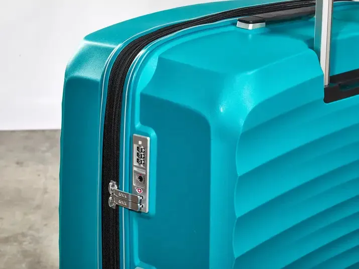 Sunwave Set of 3 Suitcases - Blue