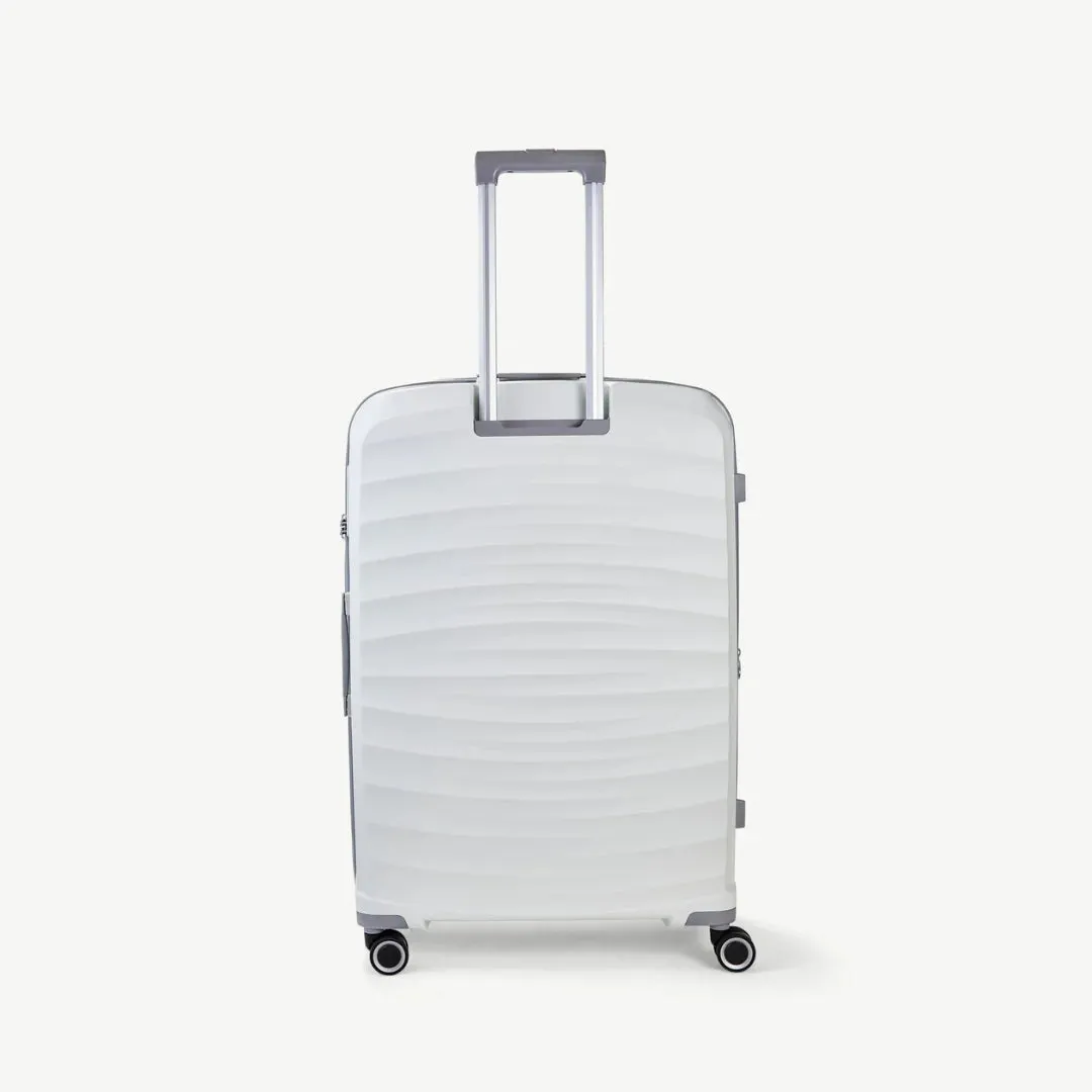 Sunwave Set of 3 Suitcases - White