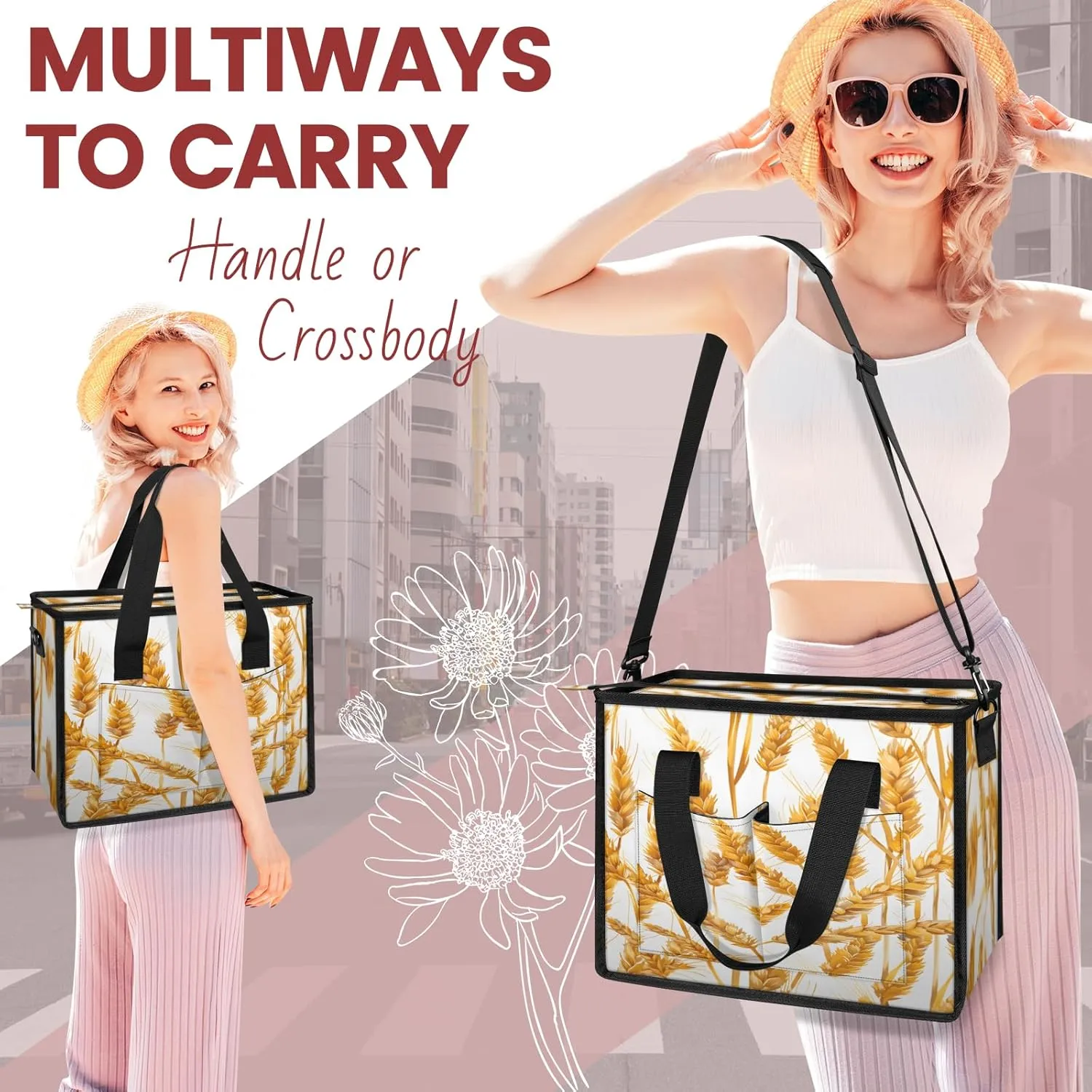 Tote Satchel Bag Set 3PCS for Women, Tote Briefcase Shoulder Handbag Purse Satchels