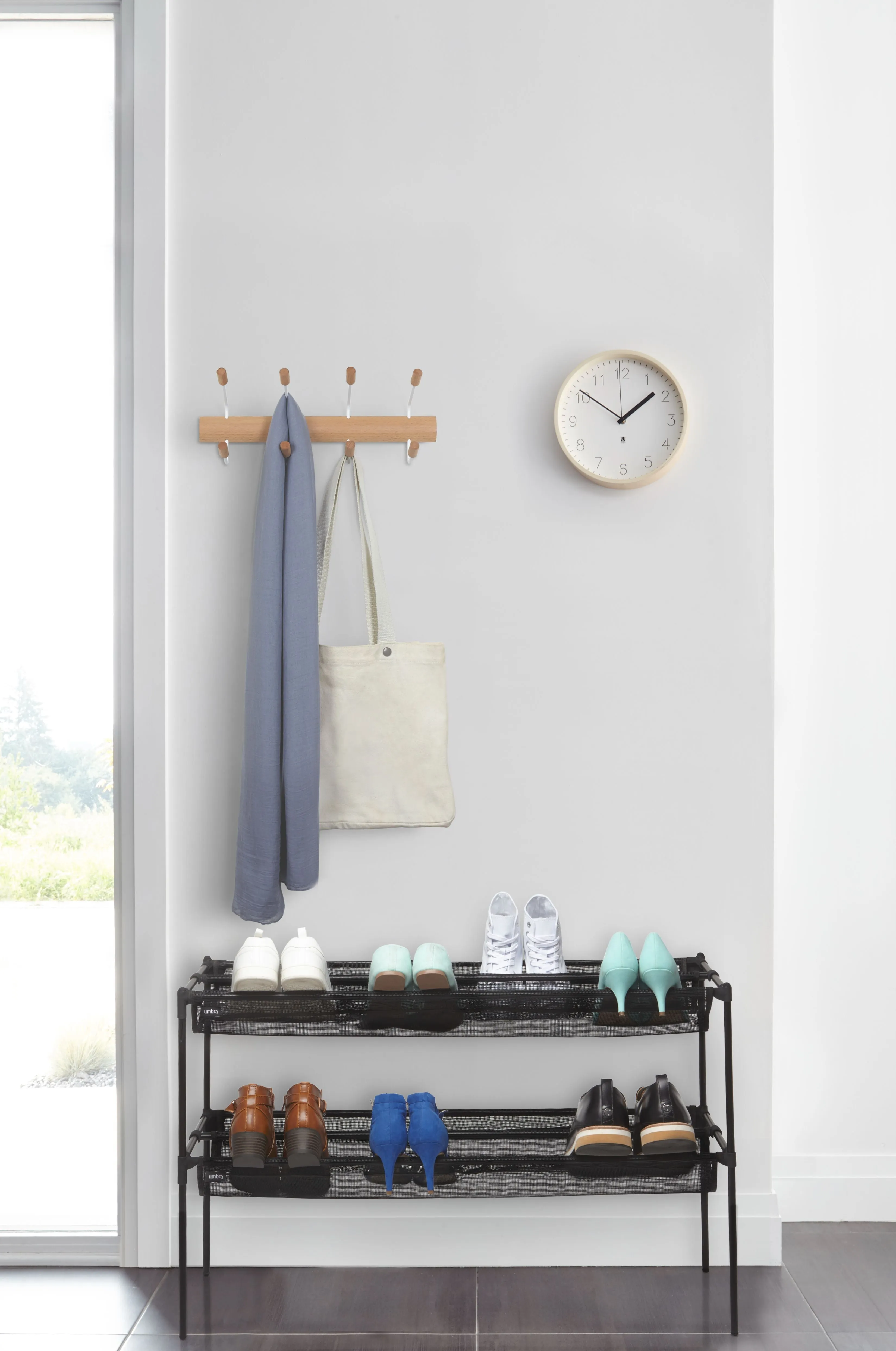 Umbra Shoe Sling 2-Tier Shoe Rack