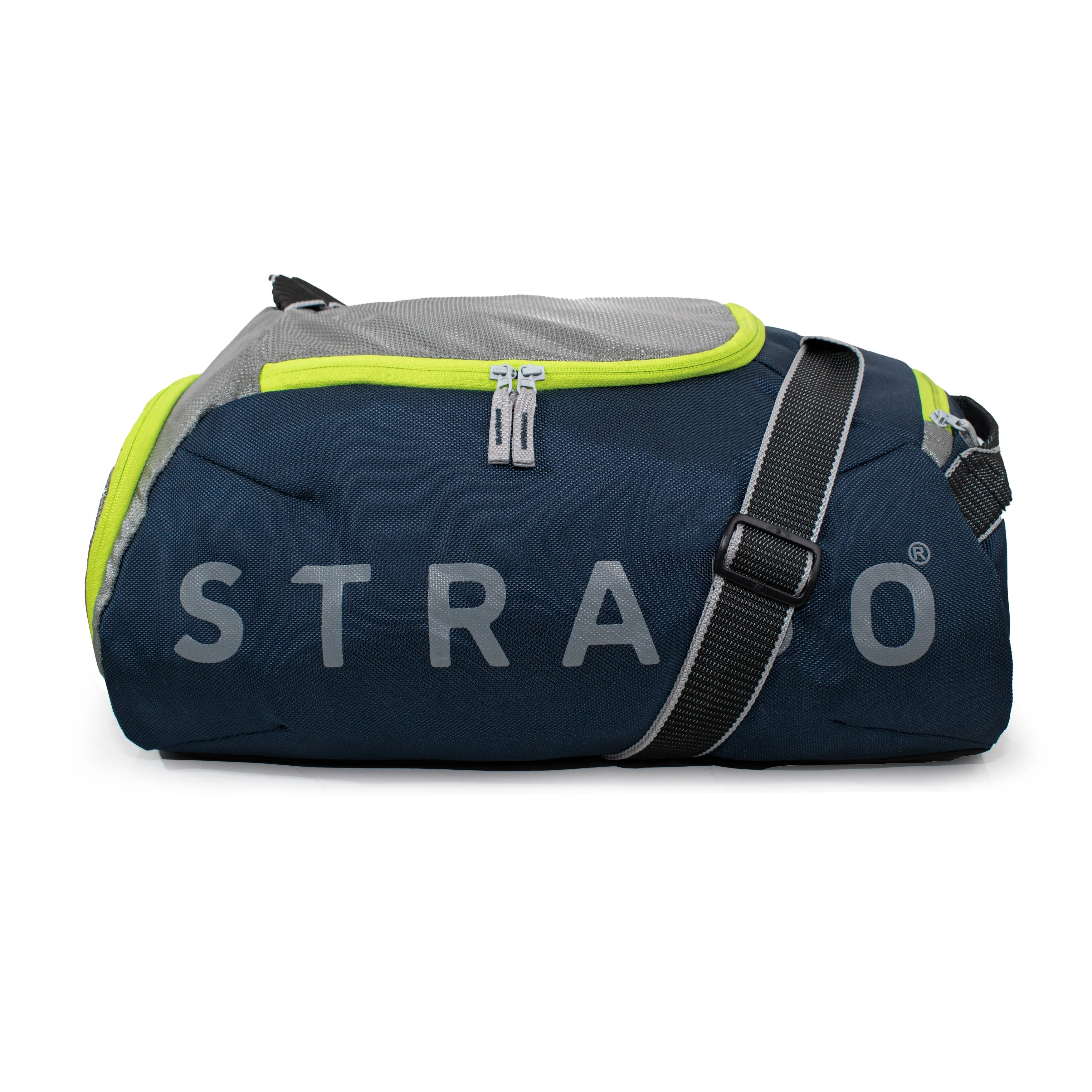 Weekend Sports Duffel - Navy Silver