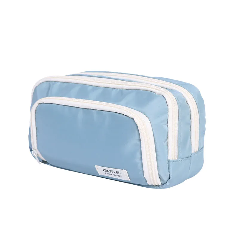 Wholesale 2023 Large Capacity Canvas Pencil Case